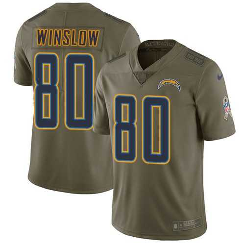 Nike Chargers 80 Kellen Winslow Olive Salute To Service Limited Jersey Dzhi,We sell and wholesale Nike Chargers 80 Kellen Winslow Olive Salute To Service Limited Jersey Dzhi on line form chian!